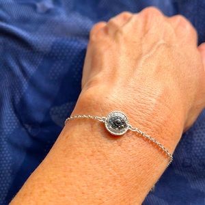 Evil Eye Bracelet in Sterling Silver